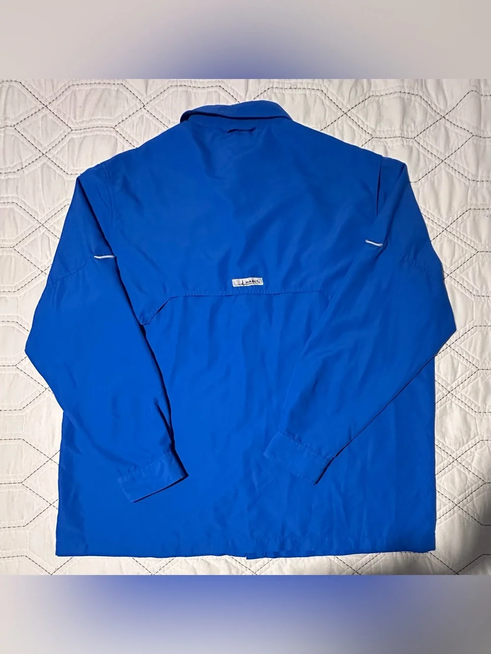 HABIT Men's Long Sleeve Fishing Shirt With Vents, Bundle of 3 - Picture 4 of 11